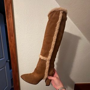 Toral Altea Shearling Tall Boots